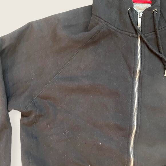 Russell Athletic black full zip hoodie size medium - Picture 2 of 4